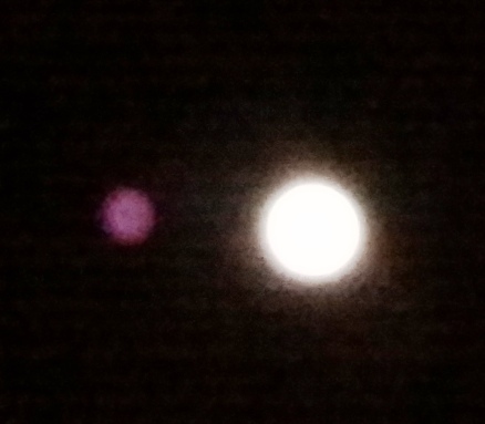 March Full Moon - Pink Orb 1